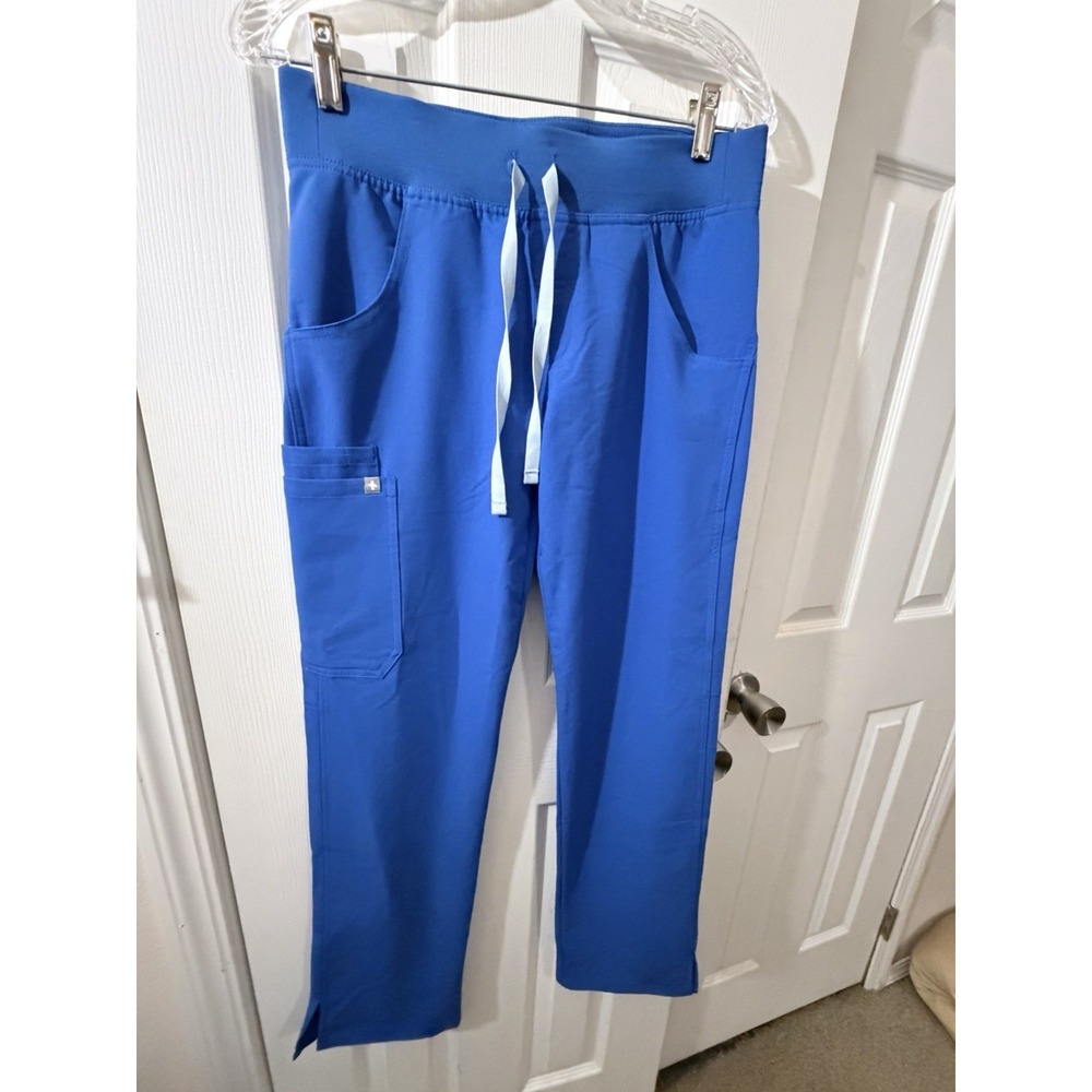 FIGS Women's Royal Blue Yola Skinny Scrub Pants Size XS